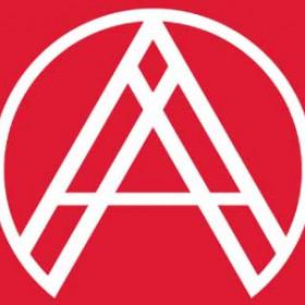 The Aspire Center red logo